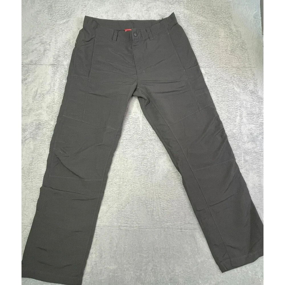 The North Face Nylon‎ Hiking Travel Pants Mens Sz 34 Gray Outdoor Gorpcore